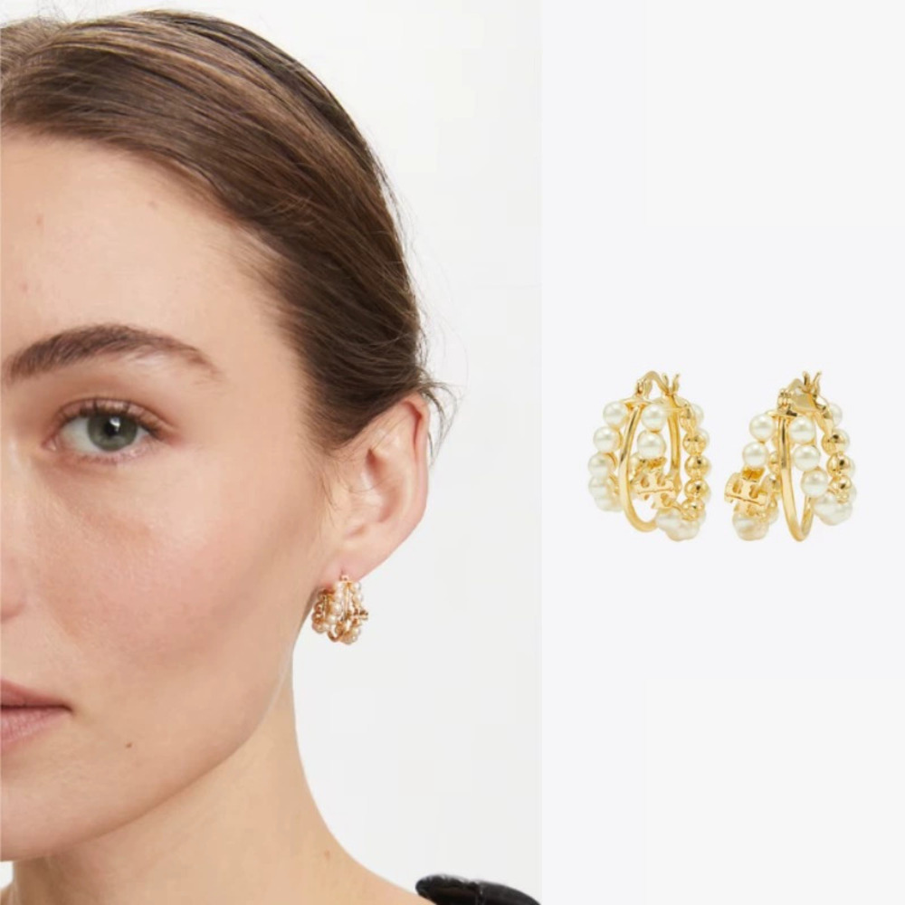Tory Burch Pearl Earrings